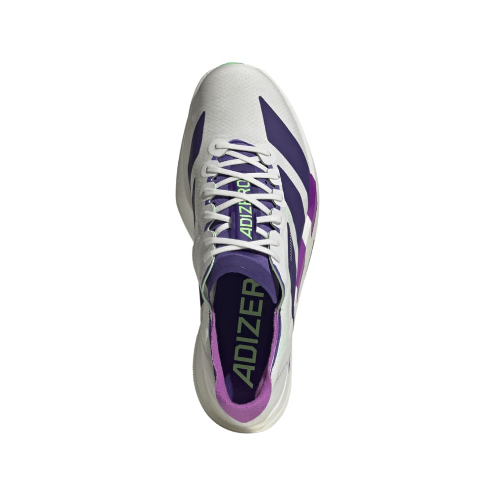 Core White / Collegiate Purple / Lime Burst product image 3