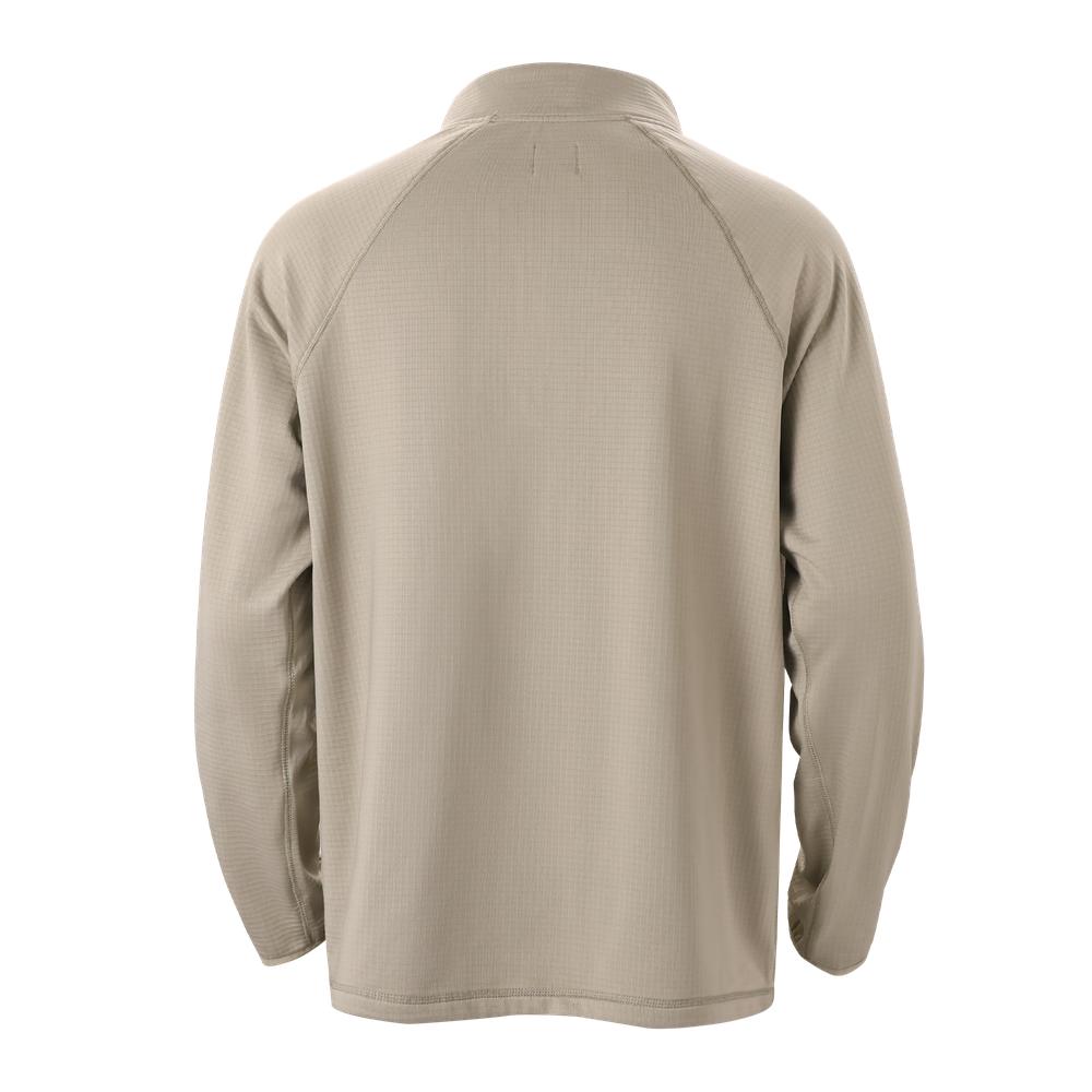 ATHLETIC ANNEX M Annex Waffle Quarter Zip -, Pelican - MWQZ-119