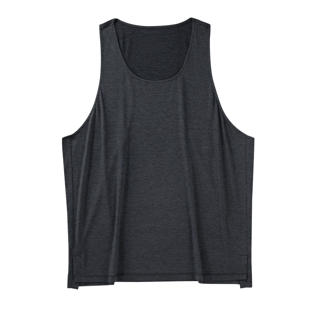 Athletic Annex M LuxDry Singlet Tank -, Black - MLDST-200