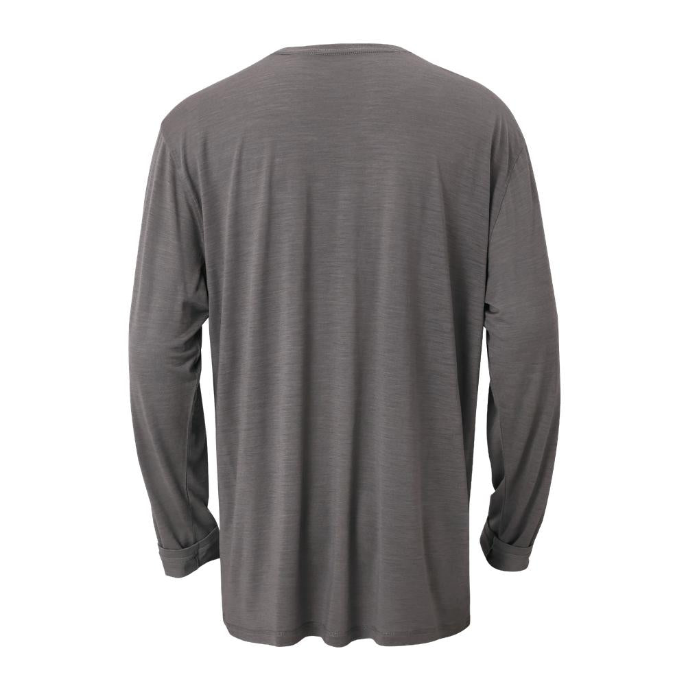 ATHLETIC ANNEX M Merino Long Sleeve -, Granite Gray - MMLS-107