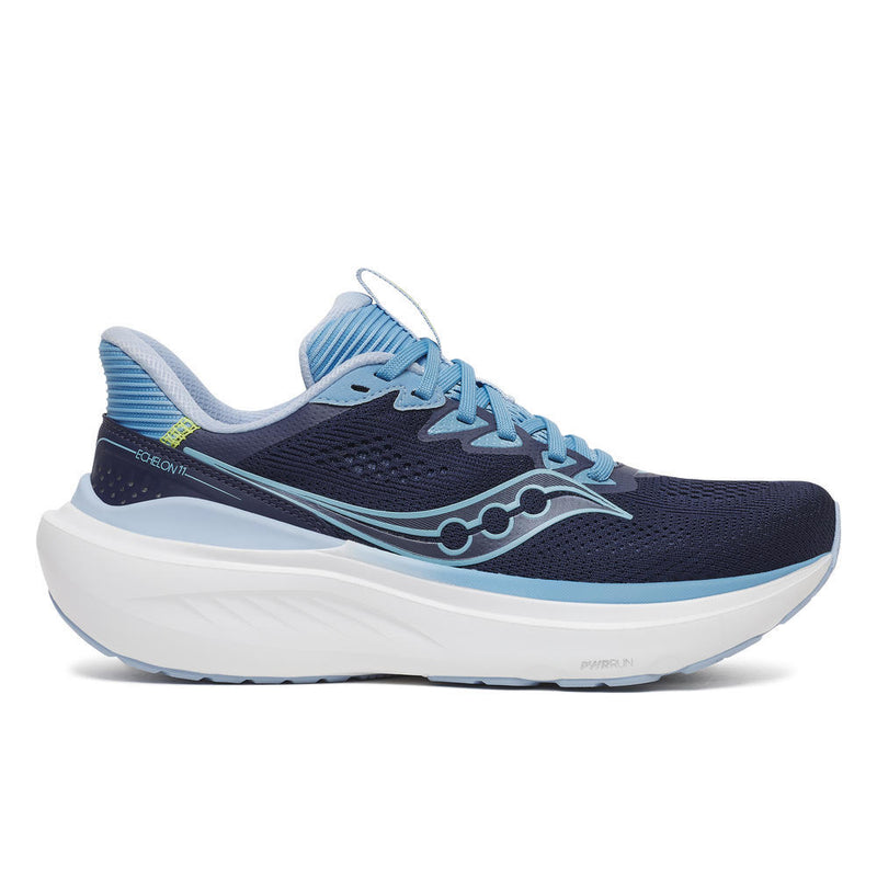 S100990-1008 | right | Image of Saucony Women's Echelon 11 shoe in Naval / Blissf