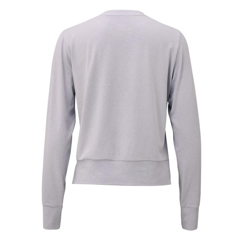 ATHLETIC ANNEX W Performance Tech Crew Neck Sweatshirt 2.0 -, Silver Cloud - WPTCN2-117