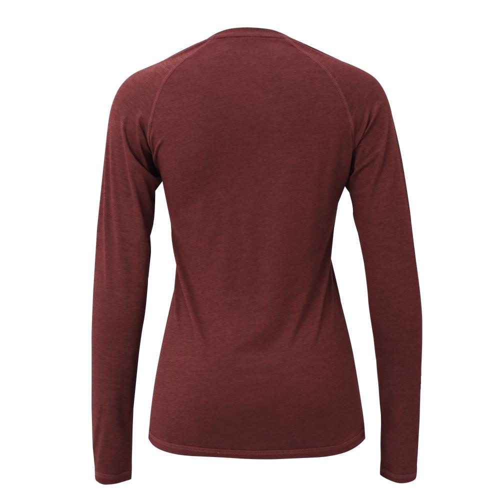 ATHLETIC ANNEX W Performance Tech LS -, Oxblood Red - WLSS-513