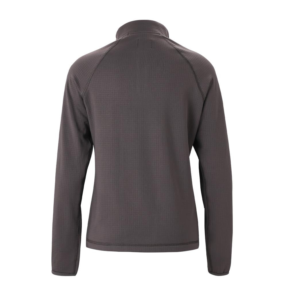 ATHLETIC ANNEX W Waffle Quarter Zip -, Volcanic Glass - WWQZ-116