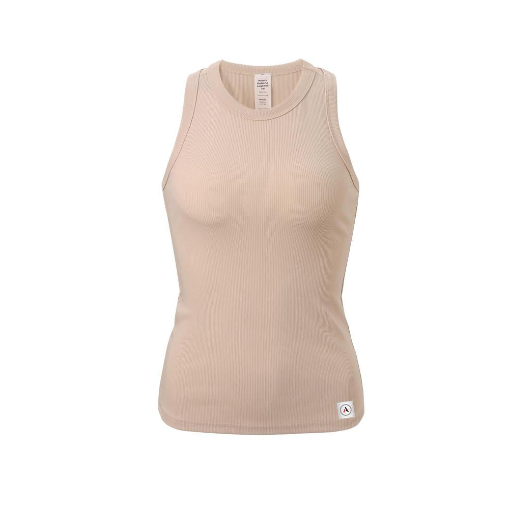 ATHLETIC ANNEX Women's FlexRib Full Length Tank - Crystal Gray - WFRFT-111