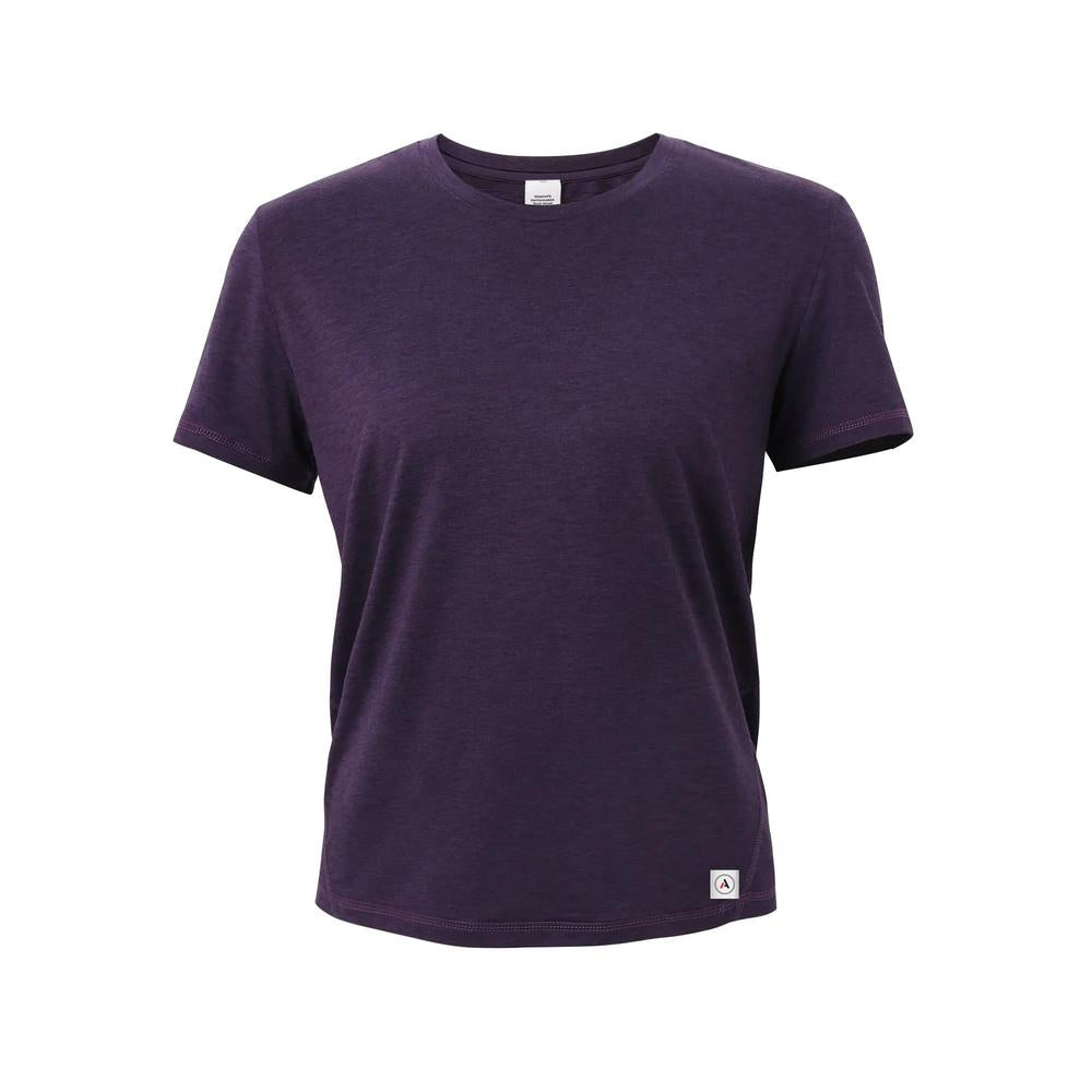 ATHLETIC ANNEX Women's Performance Tech Short Sleeve - Gothic Grape - WPTS-811