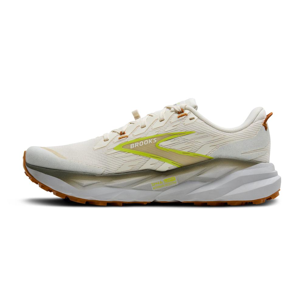 Nike スノーボードブーツ グラデーション/グレー/ホワイト/イエロー Brooks Cascadia 19 | Coconut/Olive/Ginger | Men's Trail Running