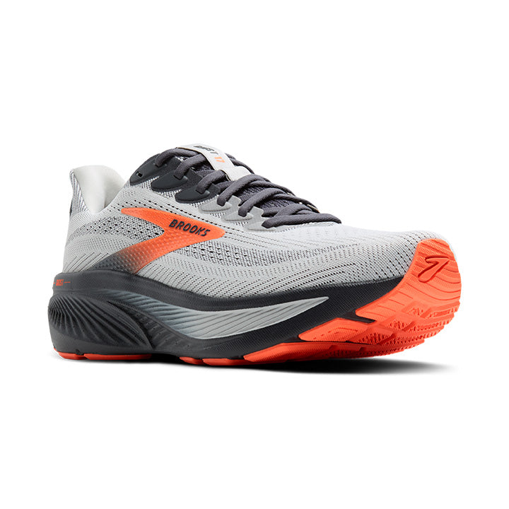 BROOKS M Ghost 17 - Oyster Mushroom/Orange/Ebony - 1104421B048
