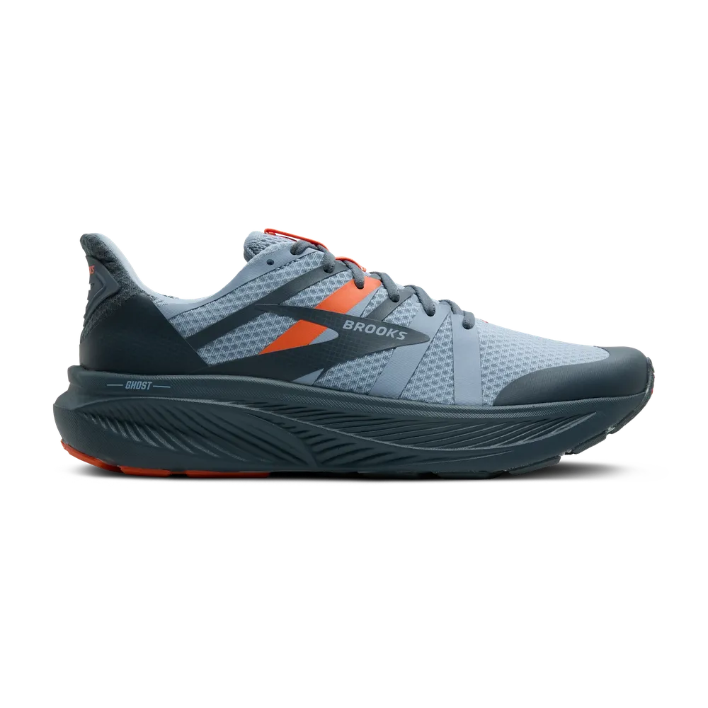 BROOKS M Ghost 17 - Stormy/Fog/Orange - 1104421D471