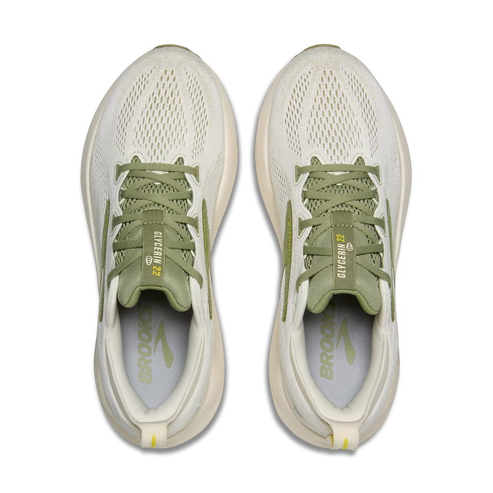 (取寄) ブルックス メンズ グリセリン 22 Brooks men Glycerin 22 Coconut/Tea/Blazing Yellow Brooks Glycerin 22 | Coconut/Tea/Blazing Yellow | Men's High