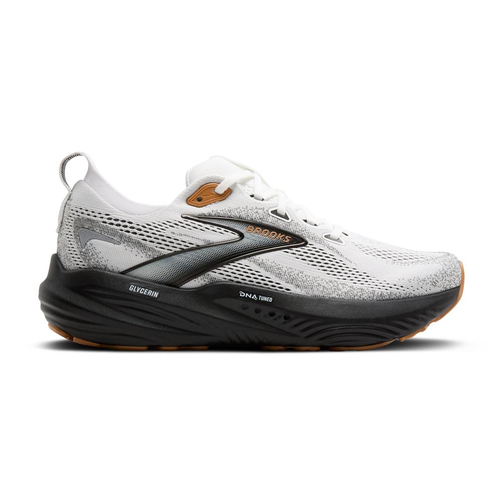 BROOKS M Glycerin 22 - White/Grey/Black - 1104451D135