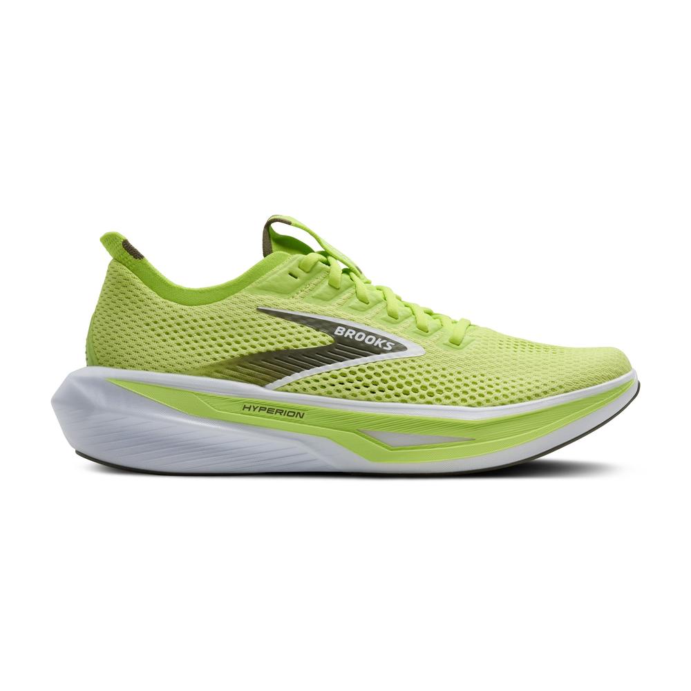 Brooks Hyperion 3 | Sunny Lime/Olive/White | Men's Energetic Running ...