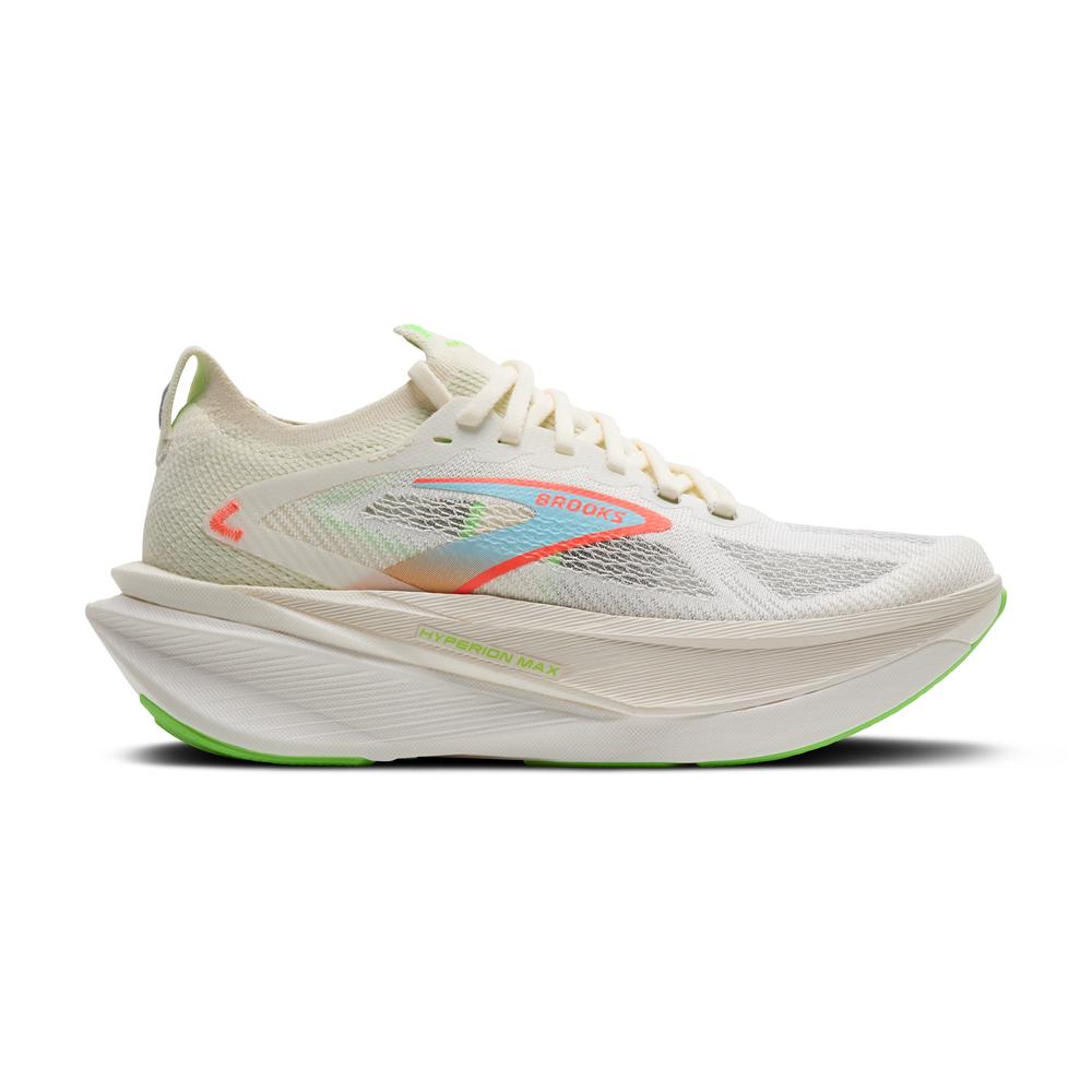 BROOKS M Hyperion Max 3 - Coconut/Green Gecko/Pink Clay - 1104671D182