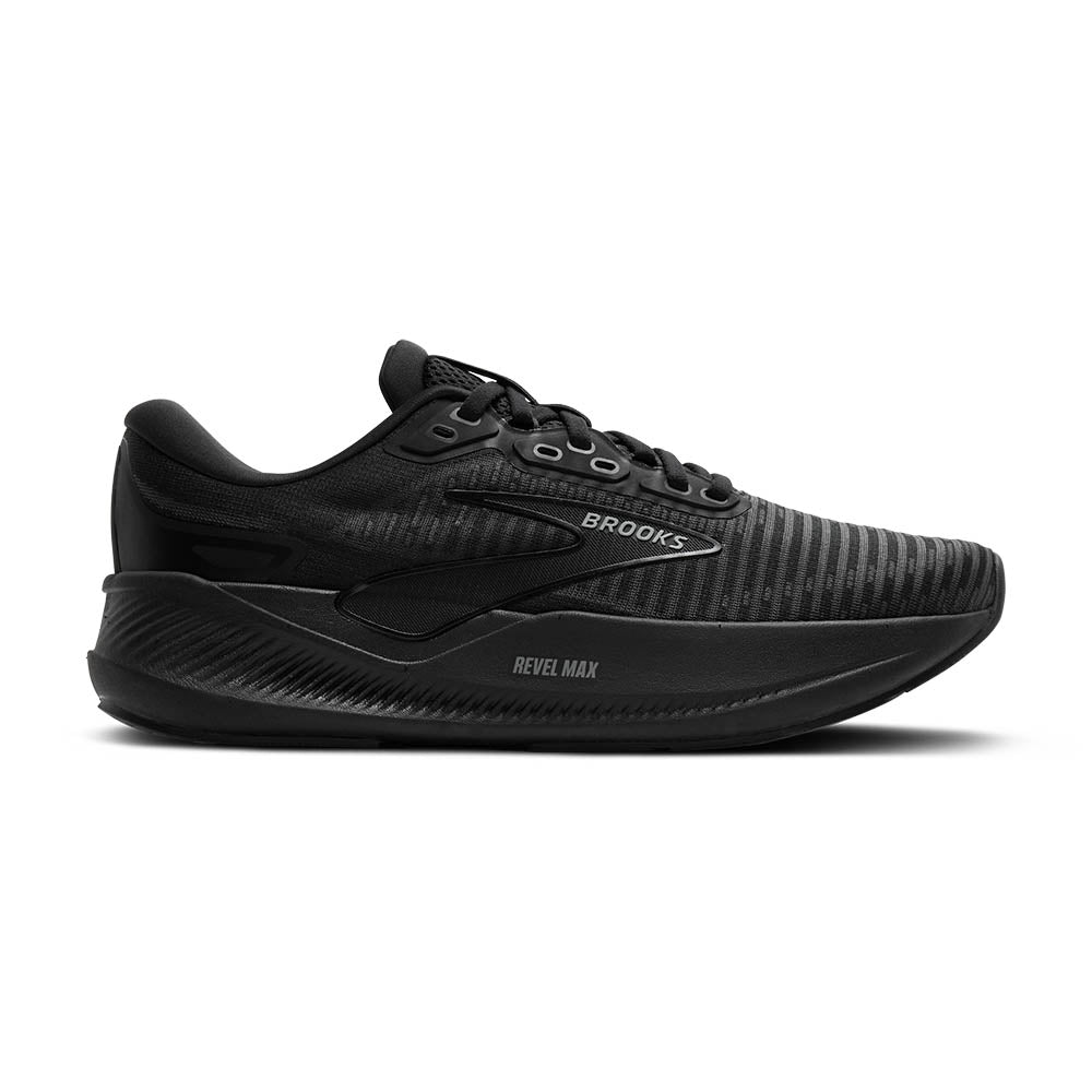 BROOKS Revel Max | All Black | Men's Running & Walking Shoes