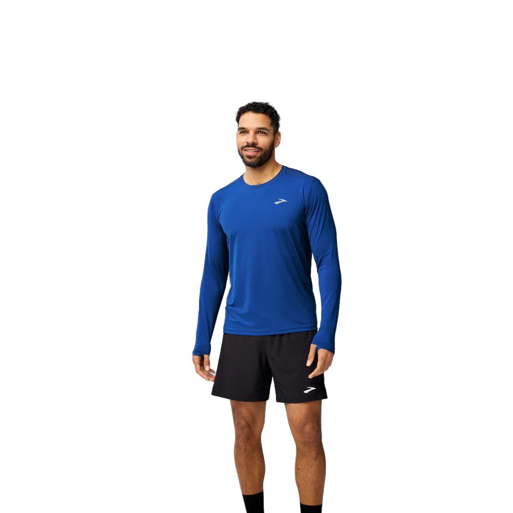 BROOKS Men's Atmosphere Long Sleeve 3.0 Neo Blue - 211537-448