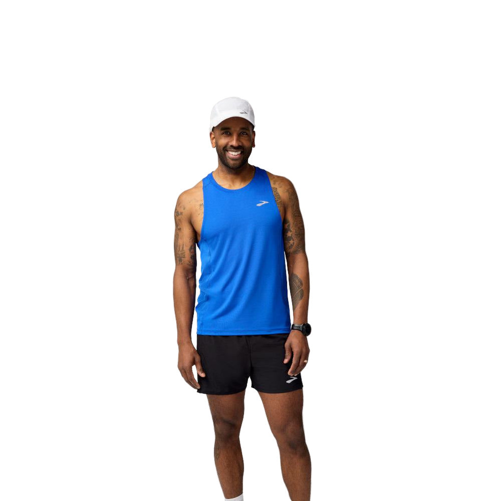 BROOKS Men's Atmosphere Singlet 3.0 Neo Blue - 211539-448