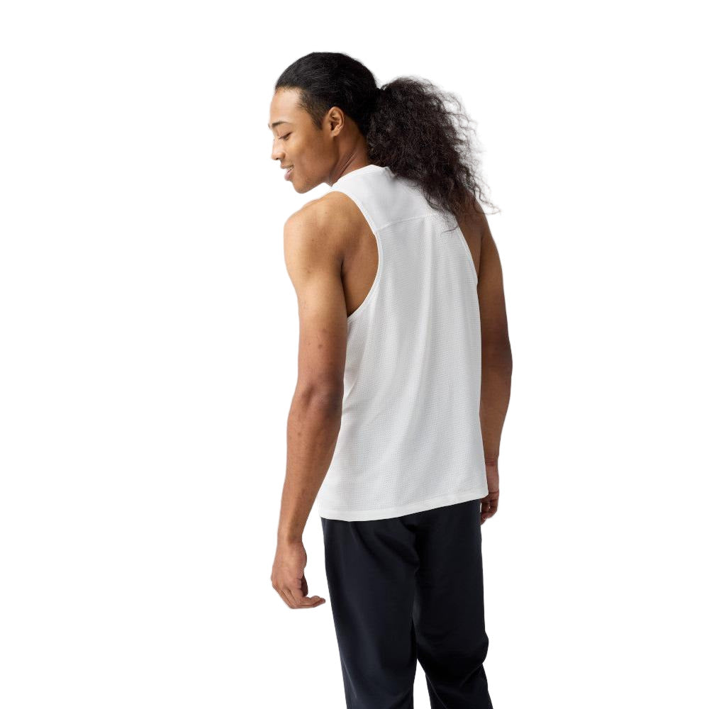 BROOKS Men's Atmosphere Singlet 3.0 White/Shadow Stripe - 211539-193