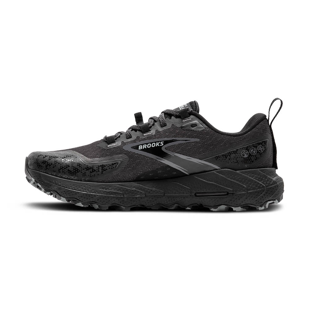 BROOKS Men's Cascadia 18 Black/Blackened Pearl/Grey - 1104261D072