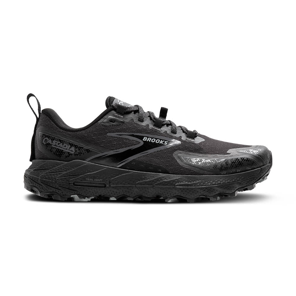 BROOKS Men's Cascadia 18 Black/Blackened Pearl/Grey - 1104261D072