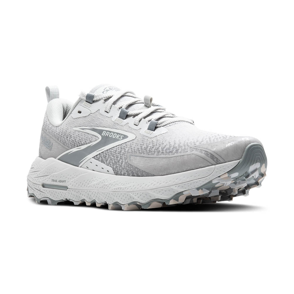 Brooks Cascadia 18 | Oyster/Primer Grey/Coconut | Men's Trail