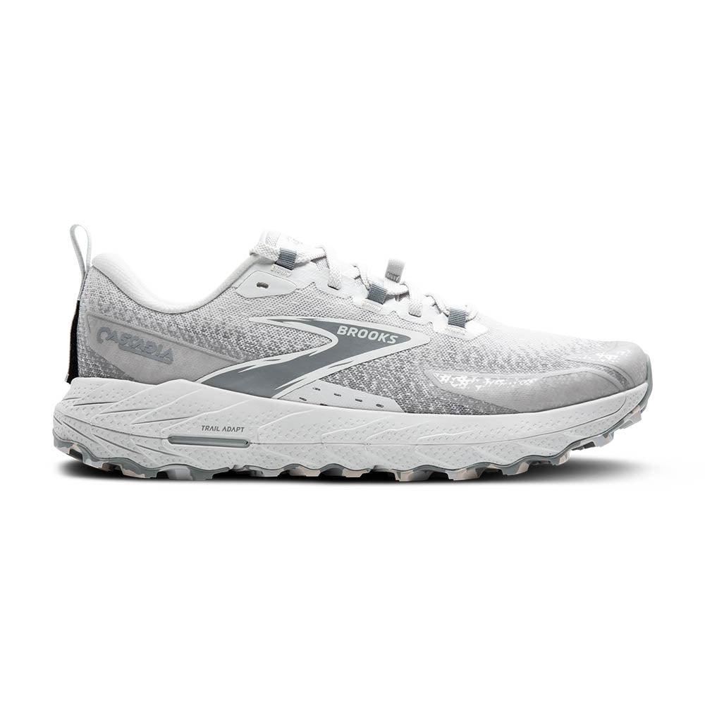 BROOKS Men's Cascadia 18 Oyster/Primer Grey/Coconut - 1104261D027