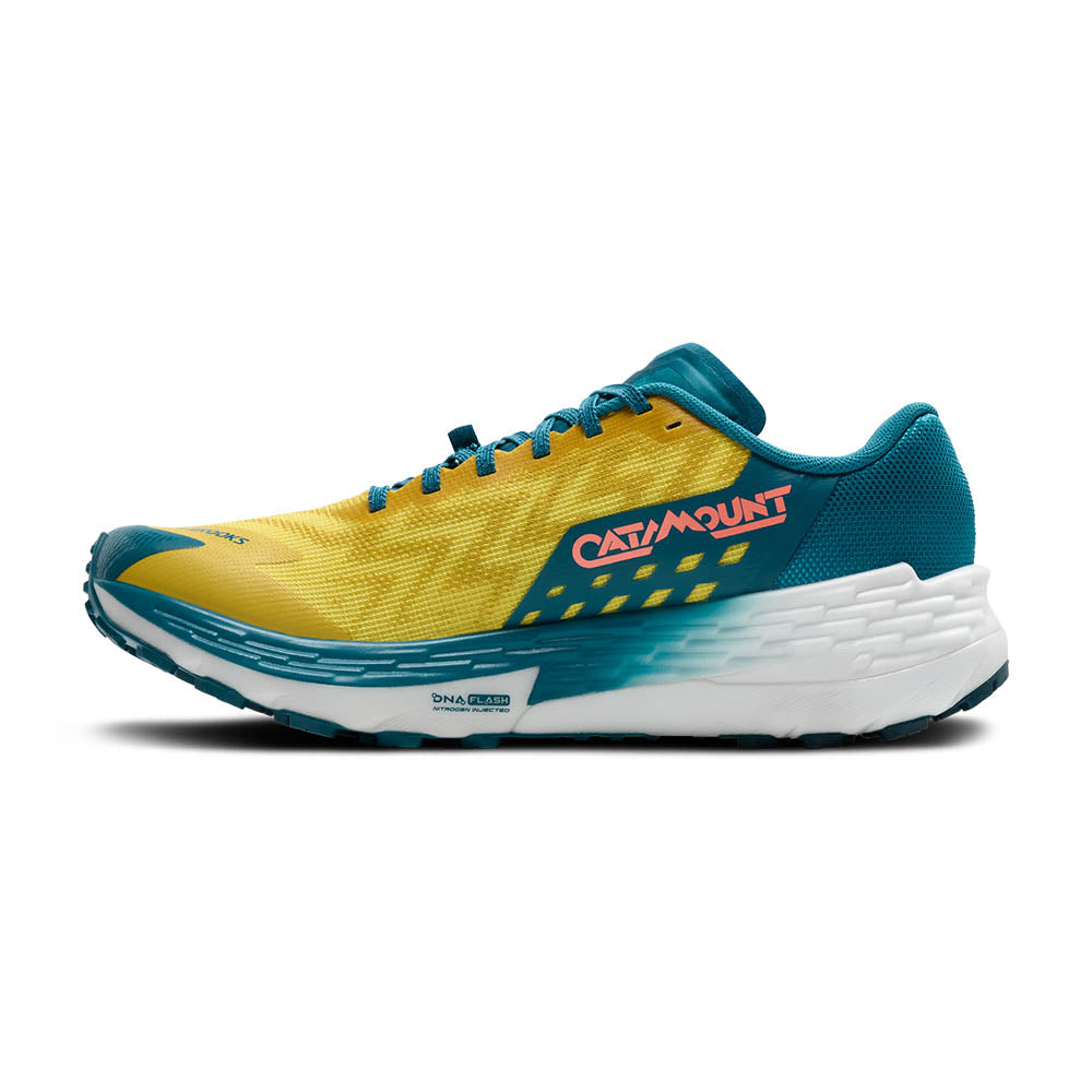 BROOKS Men's Catamount 4 - Quince/Celestial/Neo Ember - 1104411D721