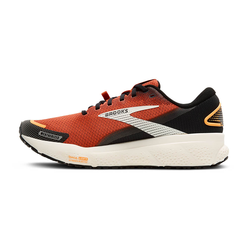 BROOKS Men's Ghost 16 Weatherized Burnt Sienna/Black/Coconut - 1104361D099