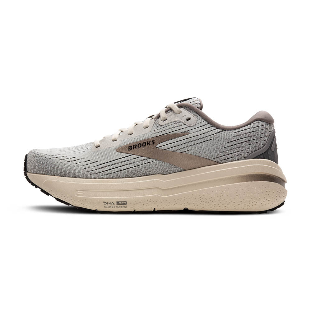 BROOKS Men's Ghost Max 2, Grey/Frost Grey/Champagne - '1104311D085.070