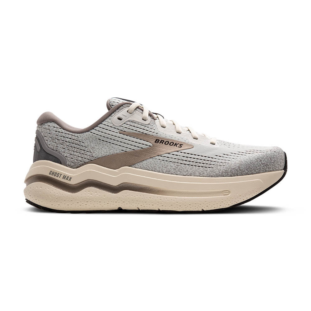 BROOKS Men's Ghost Max 2, Grey/Frost Grey/Champagne - '1104311D085.070