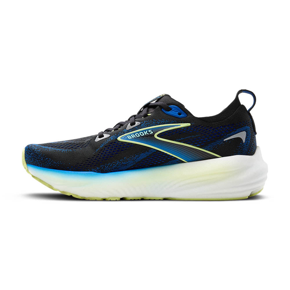 BROOKS Men's Glycerin 22 - Black/Cobalt/Neo Yellow - 1104451D002