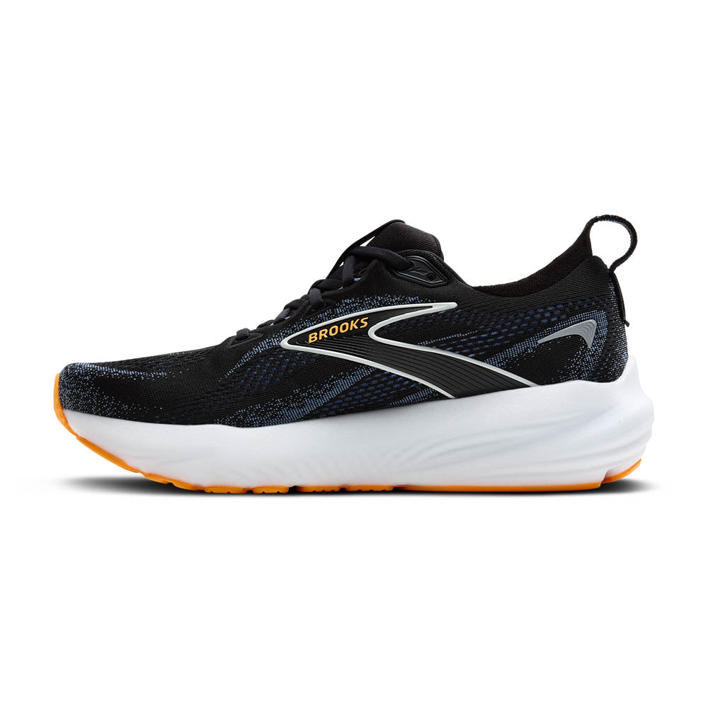 BROOKS Men's Glycerin 22 - Black/Country Blue/Orange Pop - 1104451D013