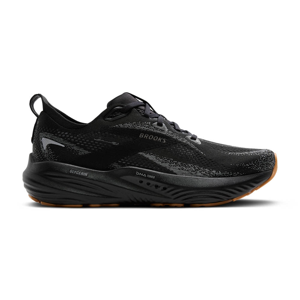Brooks Glycerin 22 | Black/Primer Gray/Biscuit | Men's High