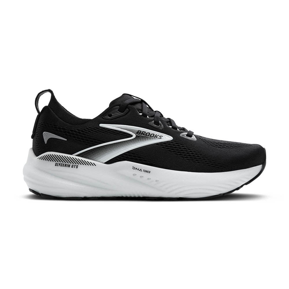 BROOKS Men's Glycerin GTS 22 - Black/Grey/White - 1104461D090