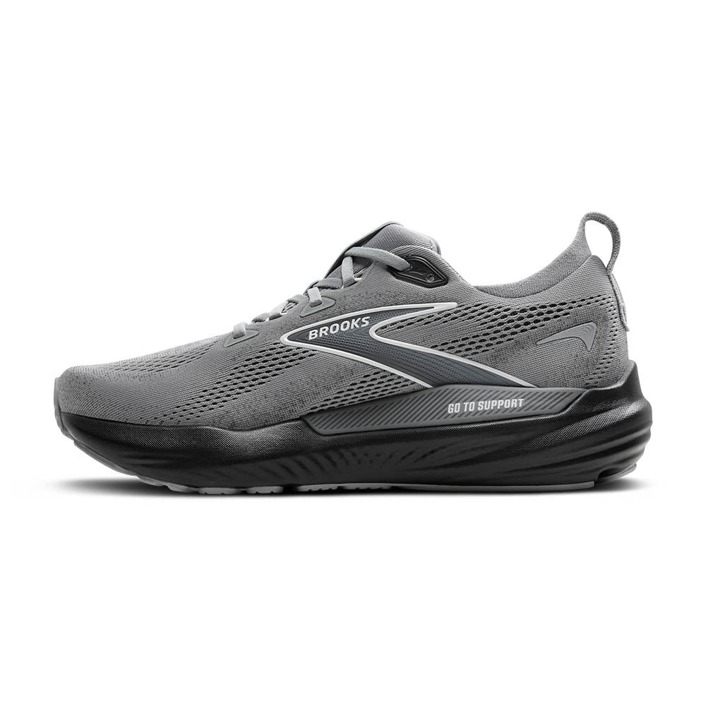 BROOKS Men's Glycerin GTS 22 - Primer Gray/Ebony/Bluewash - 1104461D078