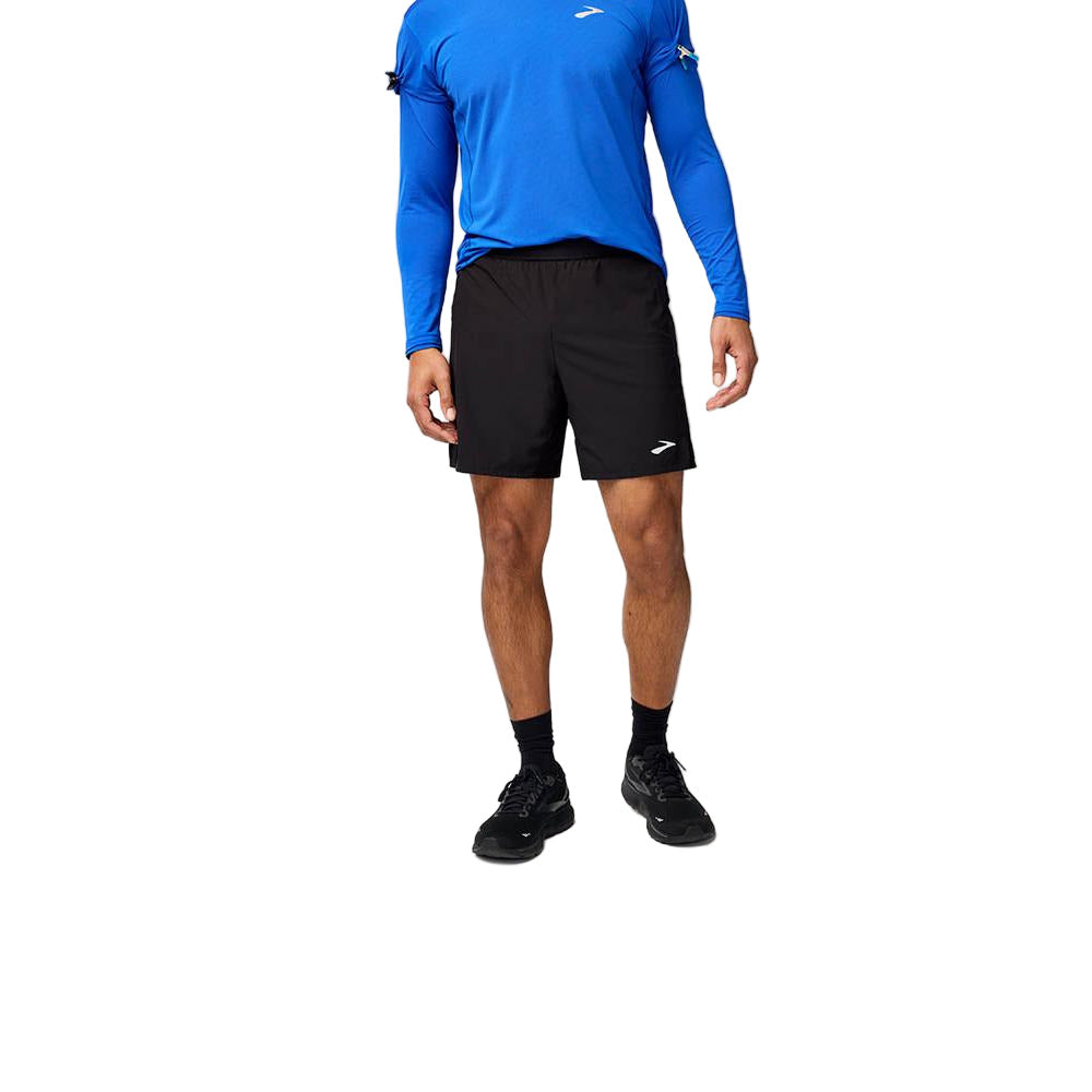 BROOKS Men's Journey 7" 2-in-1 Short Black - 211543-001