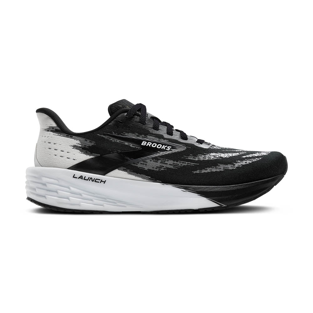 Brooks Launch 11 | Black/White | Men's Lightweight Neutral Running