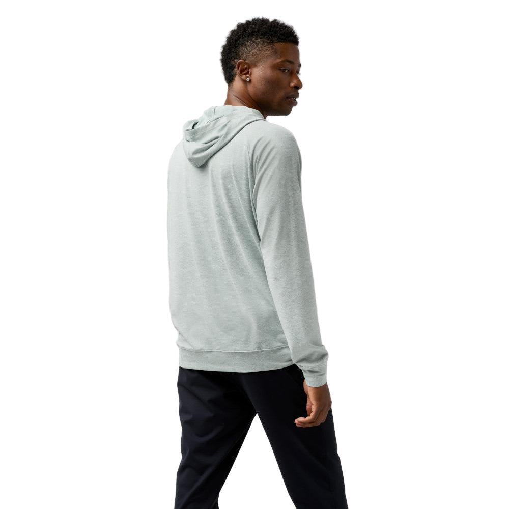 BROOKS Men's Luxe Hoodie Htr Dk Smoke - 211499-150