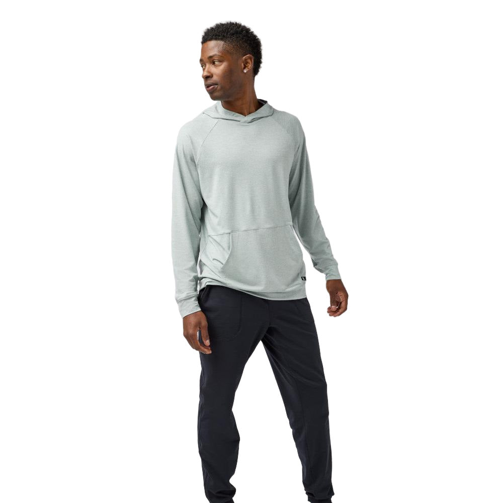 BROOKS Men's Luxe Hoodie Htr Dk Smoke - 211499-150