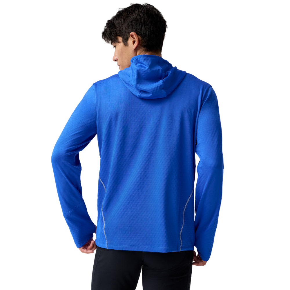 BROOKS Men's Notch Thermal Hoodie 3.0 Neo Blue - 211569-448