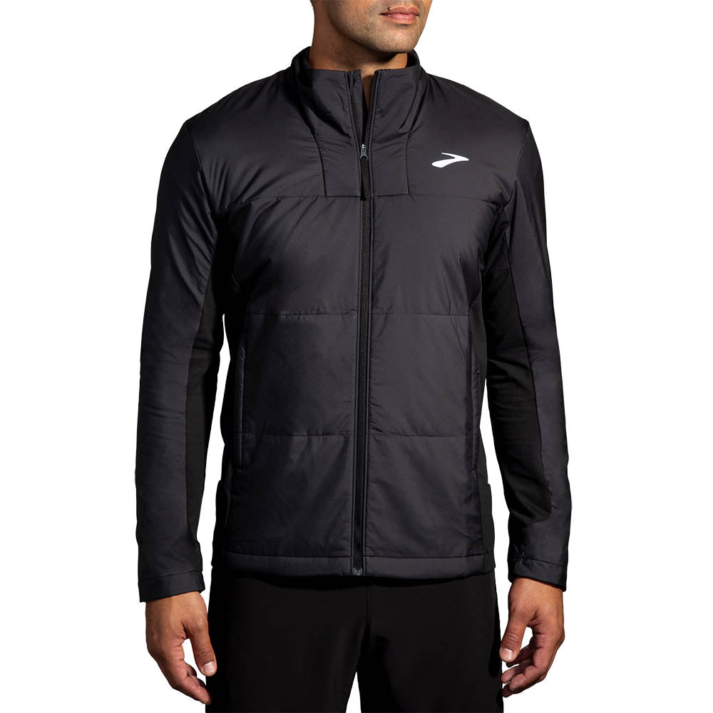 BROOKS Men's Shield Hybrid Jacket 3.0 Black - 211524-001