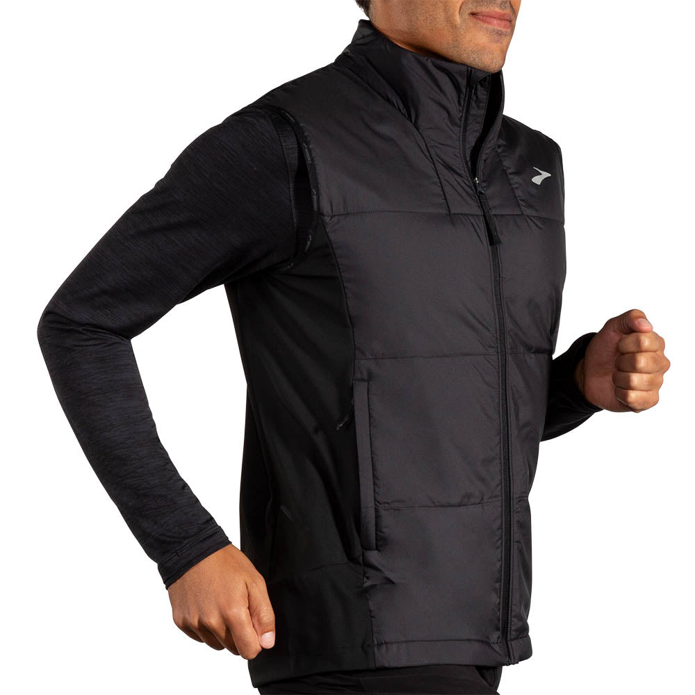 BROOKS Men's Shield Hybrid Vest 3.0 Black - 211525-001