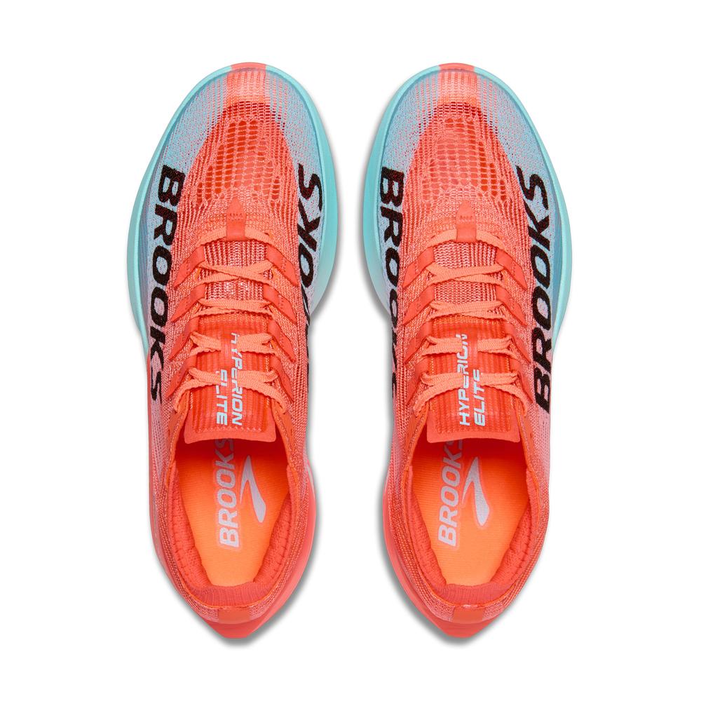 Brooks Hyperion Elite 5 Pink Clay/Atomizer Blue Running Shoe Size 10.5 Brooks Hyperion Elite 5 Unisex Pink Clay/Atomizer Blue  main image 4