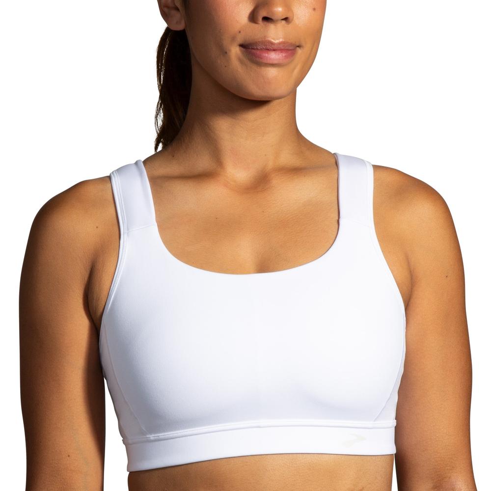BROOKS W Convertible 2.0 Sports Bra - White - 350089-100