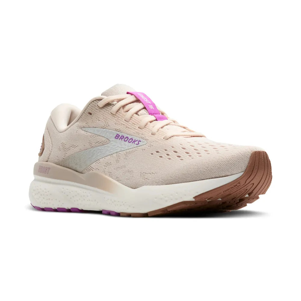BROOKS W Ghost 16 - Almond Peach/Coconut/Purple - 1204071B251