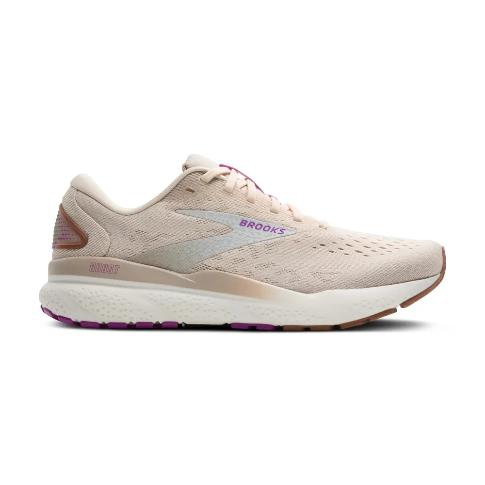 BROOKS W Ghost 16 - Almond Peach/Coconut/Purple - 1204071B251
