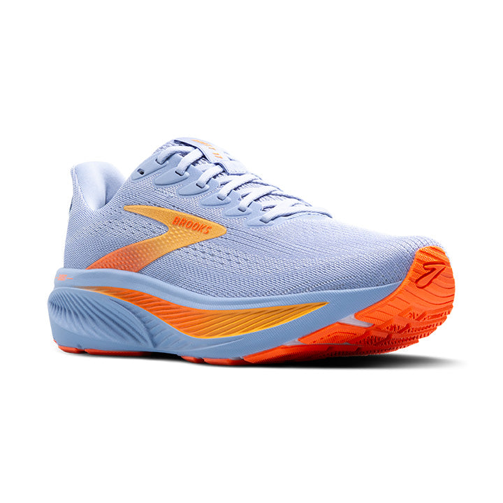 BROOKS W Ghost 17 - Blue Heron/White/Orange - 1204311B443