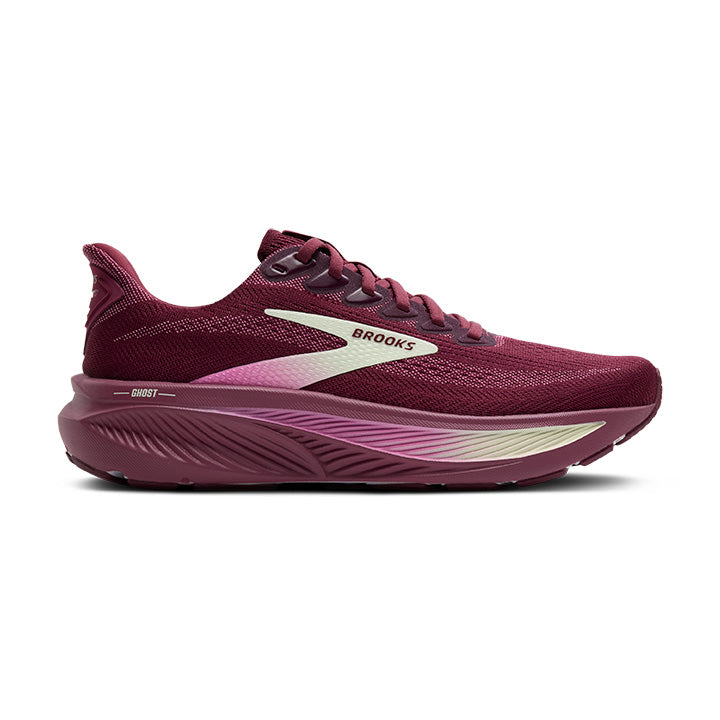 BROOKS W Ghost 17 - Burgundy/Pink/Green - 1204311B581