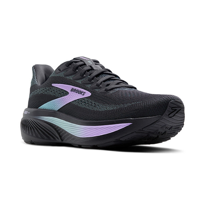 BROOKS W Ghost 17 - Grey/Clearwater/Purple - 1204311B081