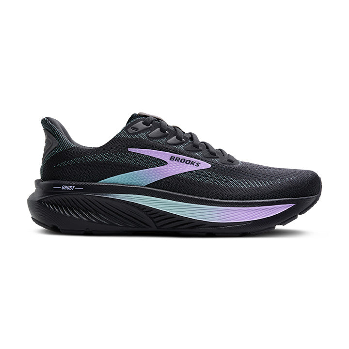 BROOKS W Ghost 17 - Grey/Clearwater/Purple - 1204311B081