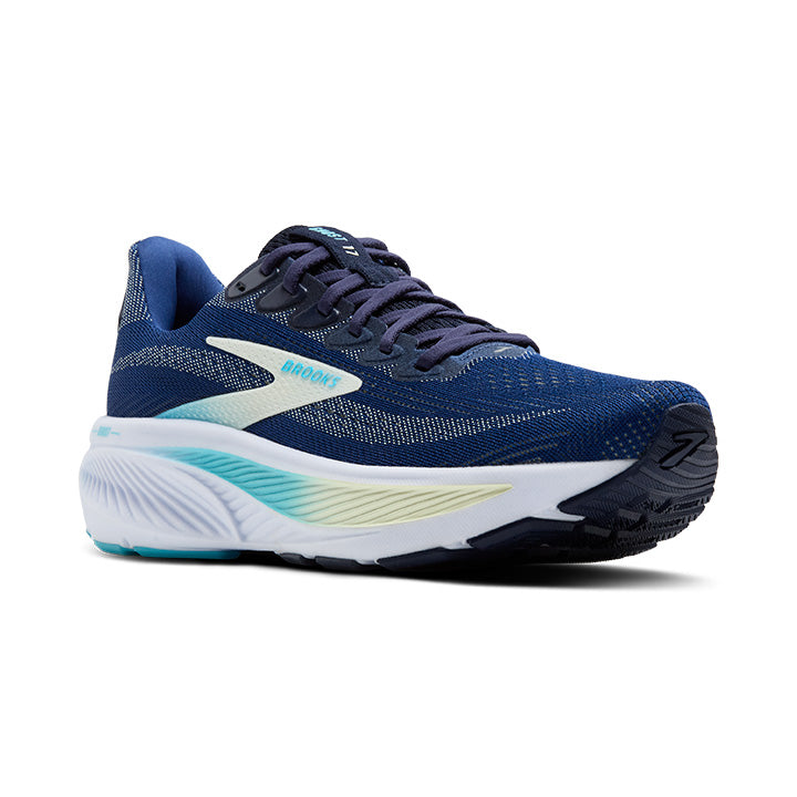 BROOKS W Ghost 17 - Navy/Green/Turquoise - 1204311B458